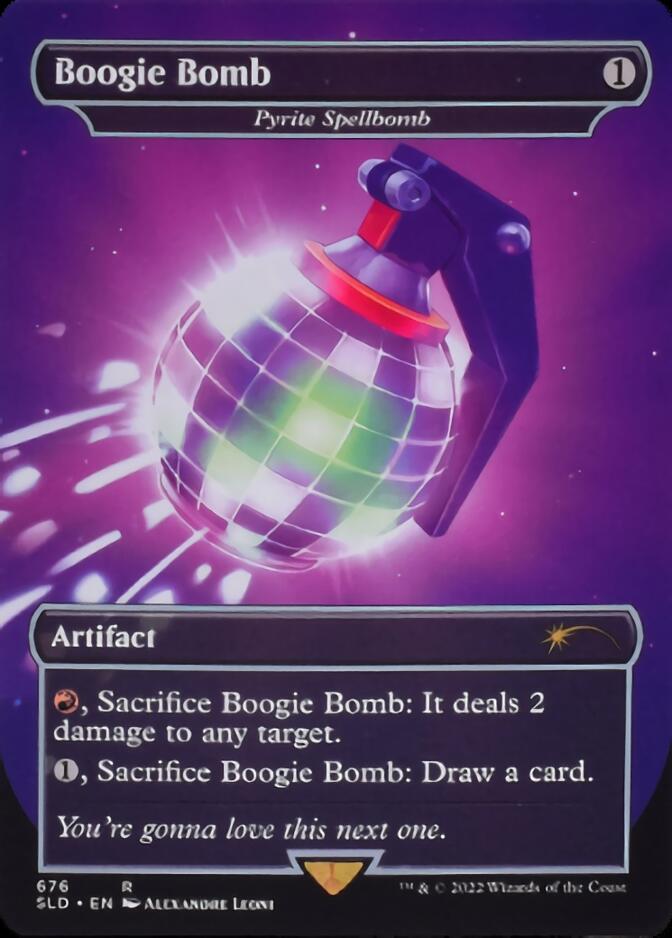 Pyrite Spellbomb - Boogie Bomb (Borderless) [Secret Lair Drop Promos] | Arkham Games and Comics