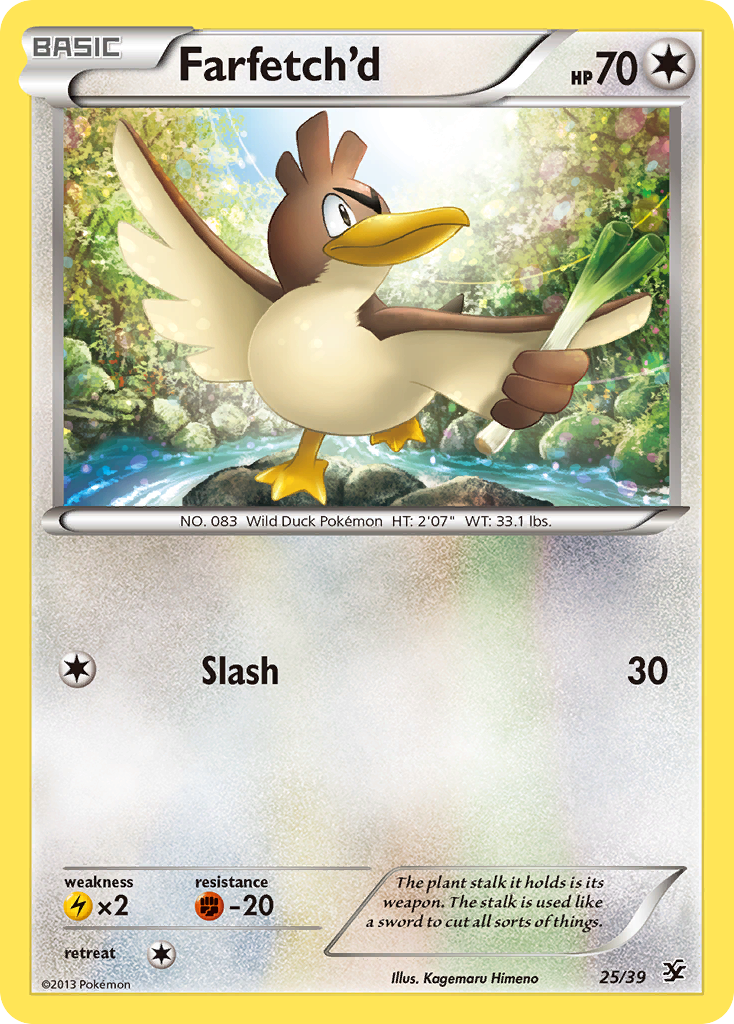 Farfetch'd (25/39) [XY: Kalos Starter Set] | Arkham Games and Comics