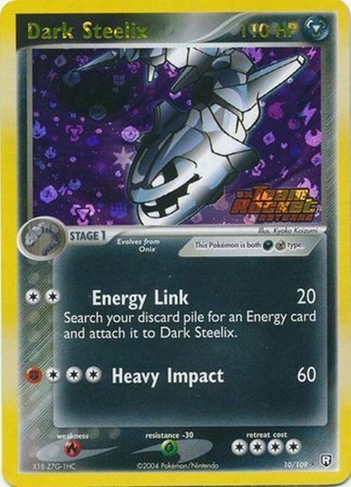 Dark Steelix (10/109) (Stamped) [EX: Team Rocket Returns] | Arkham Games and Comics