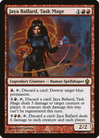 Jaya Ballard, Task Mage [Premium Deck Series: Fire and Lightning] | Arkham Games and Comics