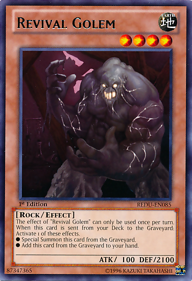 Revival Golem [REDU-EN085] Rare | Arkham Games and Comics