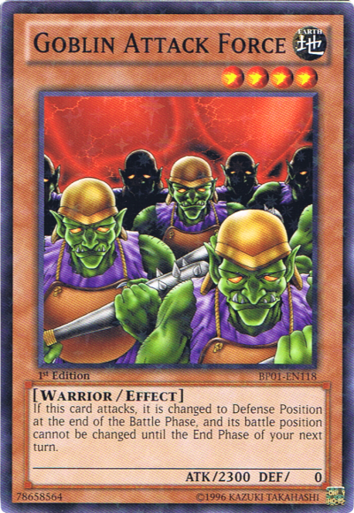 Goblin Attack Force [BP01-EN118] Starfoil Rare | Arkham Games and Comics