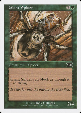 Giant Spider [Classic Sixth Edition] | Arkham Games and Comics