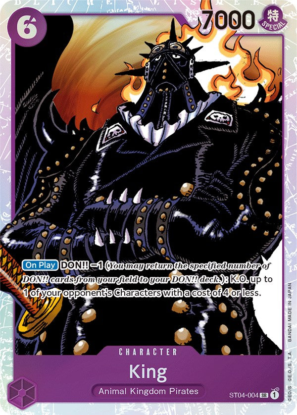 King [Starter Deck: Animal Kingdom Pirates] | Arkham Games and Comics
