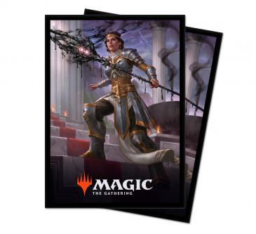 Theros Beyond Death Elspeth, Sun's Nemesis Standard Deck Protector sleeves 100ct for Magic: The Gathering | Arkham Games and Comics
