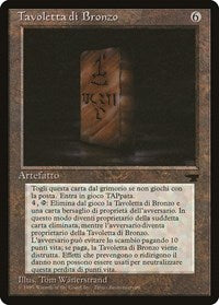 Bronze Tablet (Italian) - "Tavoletta di Bronzo" [Renaissance] | Arkham Games and Comics