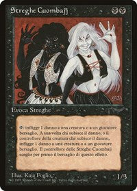 Cuombajj Witches (Italian) - "Streghe Cuomabajj" [Renaissance] | Arkham Games and Comics