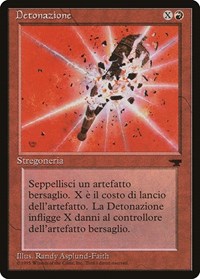 Detonate (Italian) - "Detonazione" [Renaissance] | Arkham Games and Comics