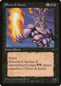 Junun Efreet (Italian) - "Efreet di Junun" [Renaissance] | Arkham Games and Comics