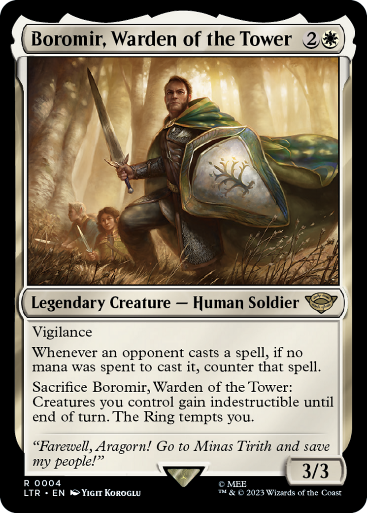 Boromir, Warden of the Tower [The Lord of the Rings: Tales of Middle-Earth] | Arkham Games and Comics