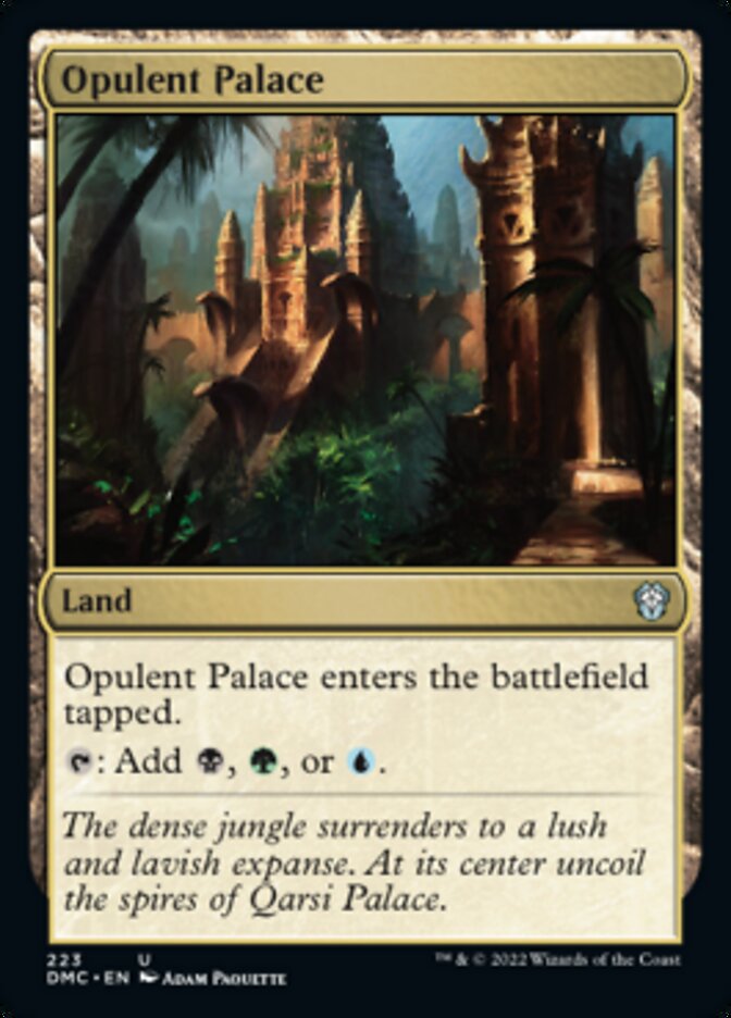 Opulent Palace [Dominaria United Commander] | Arkham Games and Comics