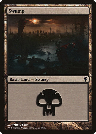Swamp (80) [Duel Decks: Sorin vs. Tibalt] | Arkham Games and Comics