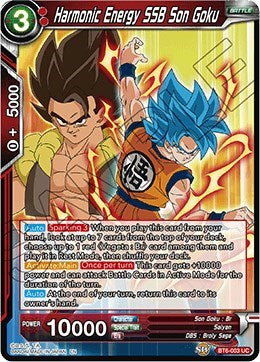 Harmonic Energy SSB Son Goku [BT6-003] | Arkham Games and Comics