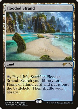 Flooded Strand [Nationals Promos] | Arkham Games and Comics