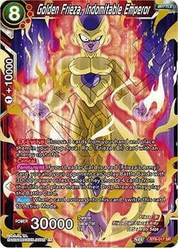 Golden Frieza, Indomitable Emperor [BT6-017] | Arkham Games and Comics