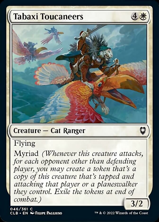 Tabaxi Toucaneers [Commander Legends: Battle for Baldur's Gate] | Arkham Games and Comics