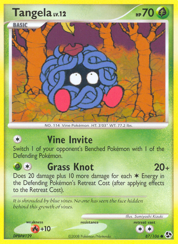 Tangela (87/106) [Diamond & Pearl: Great Encounters] | Arkham Games and Comics