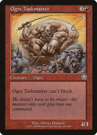 Ogre Taskmaster [Mercadian Masques] | Arkham Games and Comics