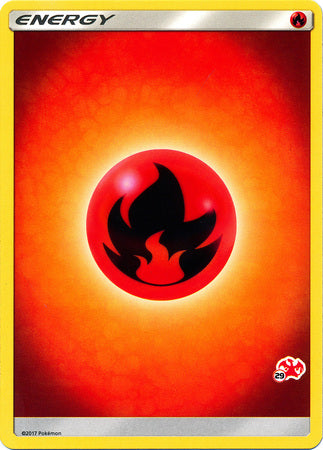 Fire Energy (Charizard Stamp #29) [Battle Academy 2020] | Arkham Games and Comics