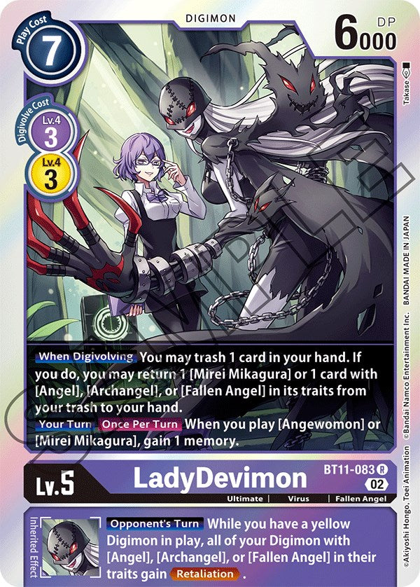 LadyDevimon [BT11-083] [Dimensional Phase] | Arkham Games and Comics