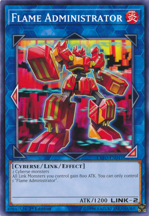 Flame Administrator [EXFO-EN041] Common | Arkham Games and Comics