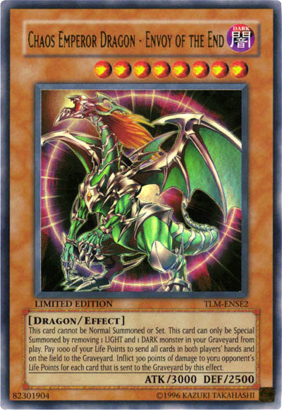 Chaos Emperor Dragon - Envoy of the End [TLM-ENSE2] Ultra Rare | Arkham Games and Comics