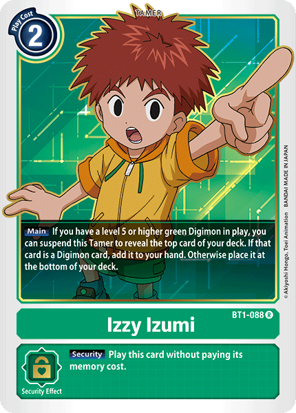 Izzy Izumi [BT1-088] [Release Special Booster Ver.1.0] | Arkham Games and Comics