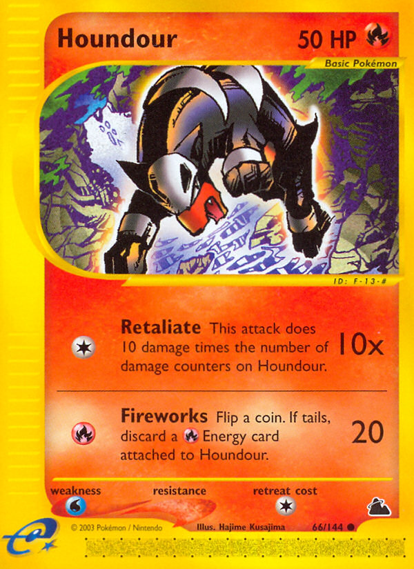 Houndour (66/144) [Skyridge] | Arkham Games and Comics