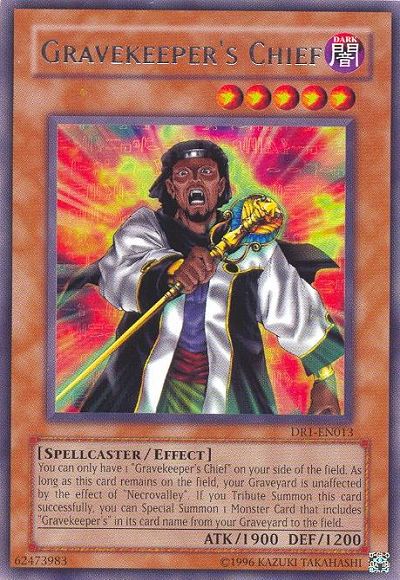 Gravekeeper's Chief [DR1-EN013] Rare | Arkham Games and Comics