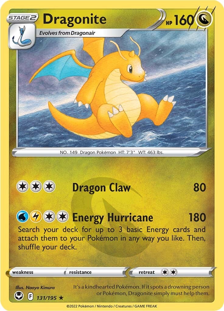 Dragonite (131/195) [Sword & Shield: Silver Tempest] | Arkham Games and Comics