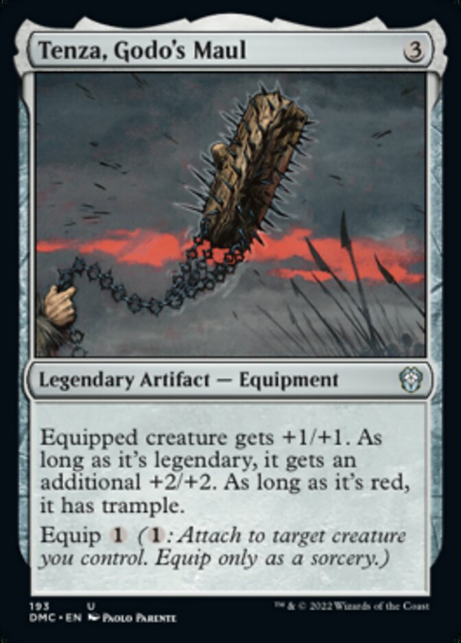 Tenza, Godo's Maul [Dominaria United Commander] | Arkham Games and Comics