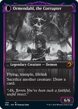 Jerren, Corrupted Bishop // Ormendahl, the Corrupted [Innistrad: Double Feature] | Arkham Games and Comics