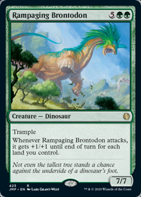 Rampaging Brontodon [Jumpstart] | Arkham Games and Comics