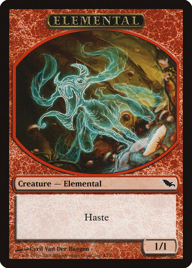 Elemental (4/12) [Shadowmoor Tokens] | Arkham Games and Comics