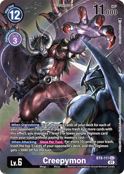 Creepymon [BT8-111] (Alternate Art) [New Awakening] | Arkham Games and Comics