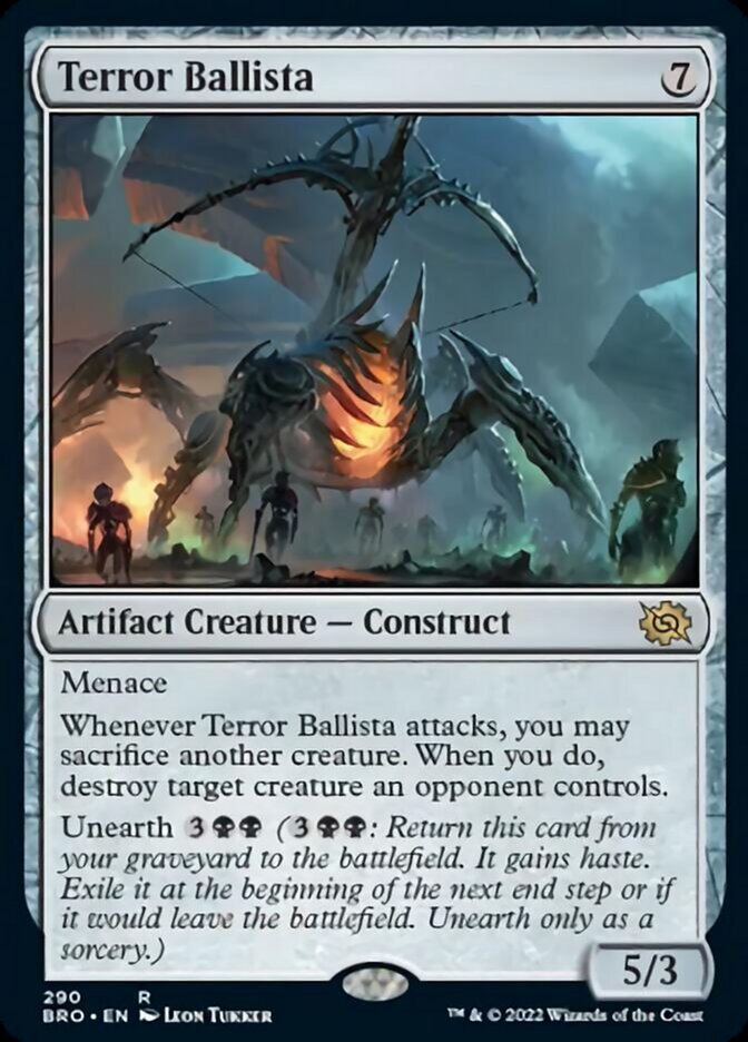 Terror Ballista [The Brothers' War] | Arkham Games and Comics