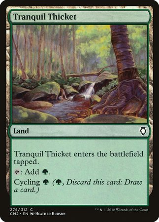 Tranquil Thicket [Commander Anthology Volume II] | Arkham Games and Comics