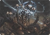 Lightning Skelemental (Art Series) [Art Series: Modern Horizons] | Arkham Games and Comics