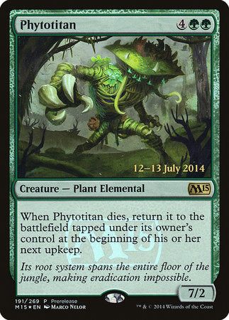 Phytotitan [Magic 2015 Promos] | Arkham Games and Comics