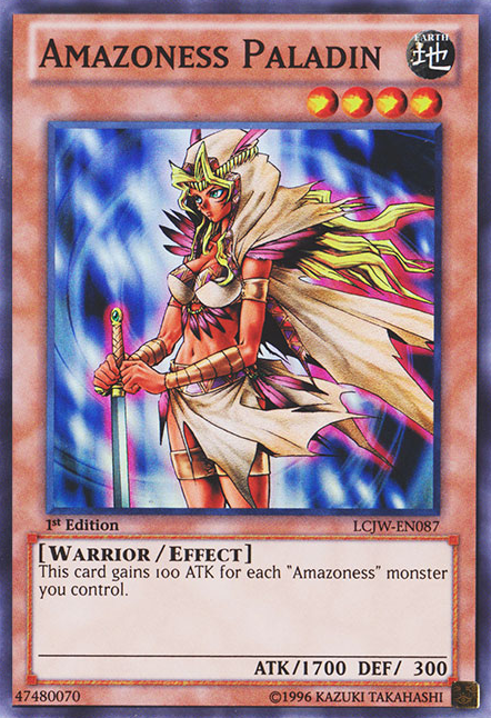 Amazoness Paladin [LCJW-EN087] Super Rare | Arkham Games and Comics