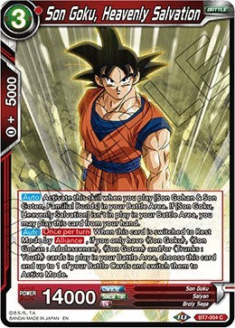 Son Goku, Heavenly Salvation [BT7-004] | Arkham Games and Comics