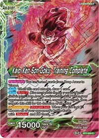 Son Goku // Kaio-Ken Son Goku, Training Complete [BT7-050] | Arkham Games and Comics