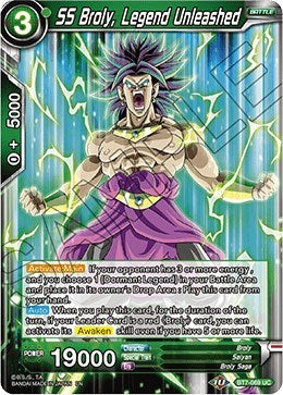 SS Broly, Legend Unleashed [BT7-069] | Arkham Games and Comics