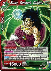 Broly, Demonic Origins [BT7-117] | Arkham Games and Comics