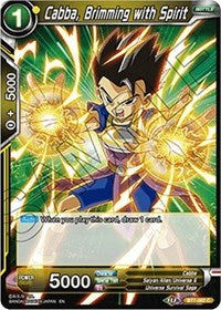 Cabba, Brimming with Spirit [BT7-082] | Arkham Games and Comics