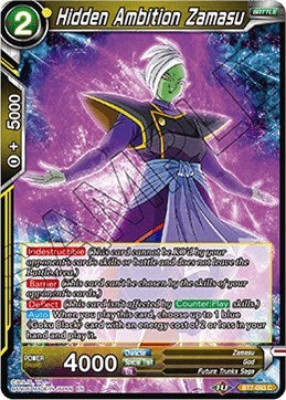 Hidden Ambition Zamasu [BT7-093] | Arkham Games and Comics