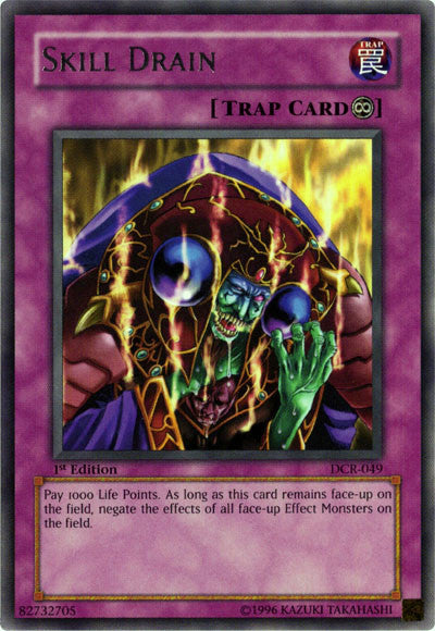 Skill Drain [DCR-049] Rare | Arkham Games and Comics