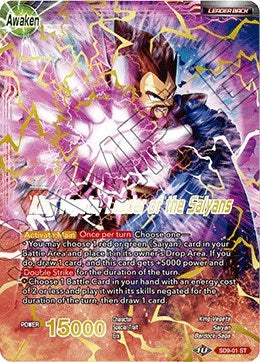 King Vegeta // King Vegeta, Leader of the Saiyans [SD9-01] | Arkham Games and Comics