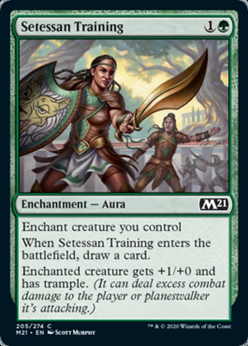 Setessan Training [Core Set 2021] | Arkham Games and Comics