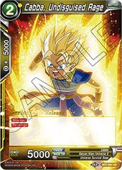 Cabba, Undisguised Rage (Assault of the Saiyans) [BT7-081_PR] | Arkham Games and Comics